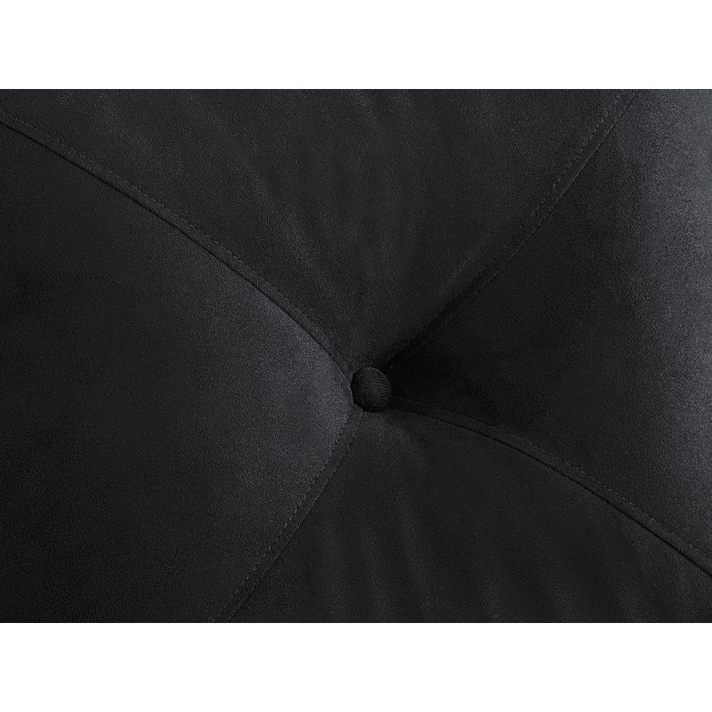 Lourdez Upholstered 56.3'' Loveseat, Black Microfiber, 2, 32.7"H x 56.3"W x 31.5"D