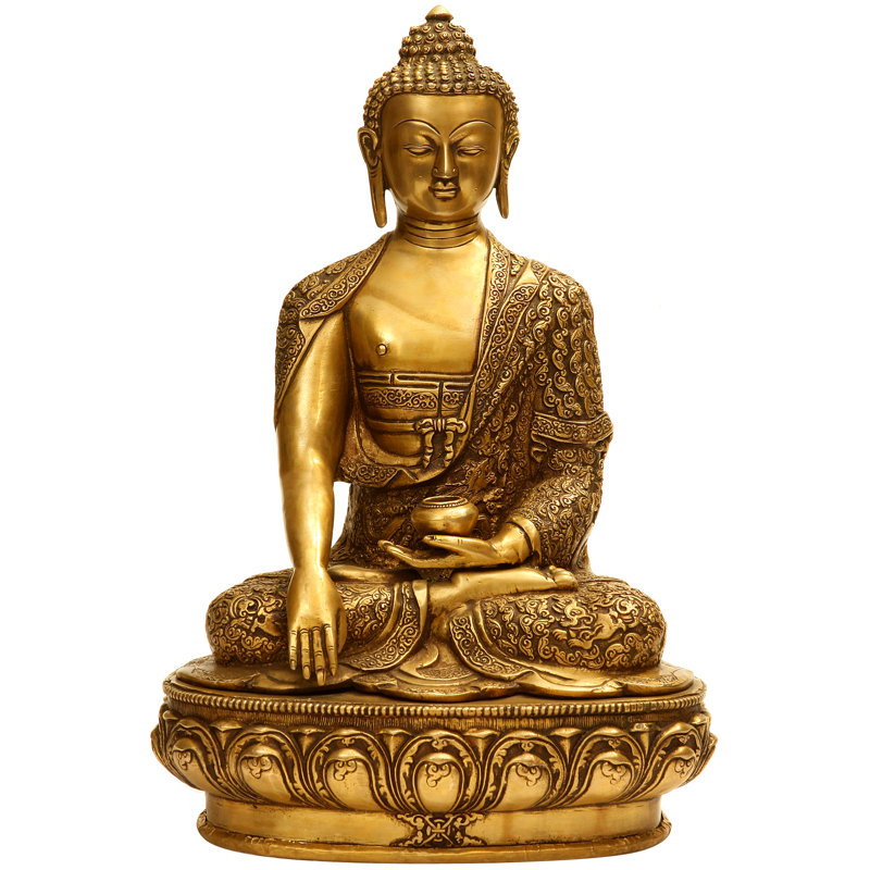 Lord Buddha In Bhumisparsha Mudra, Or