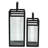 Drusilla Set Of 2 Indoor Fluted Glass Lanterns - 16" And 12.25"-1485076351