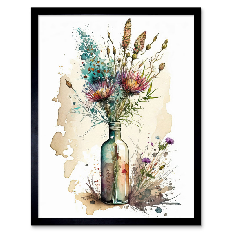 Cayeman Single Picture Frame Print