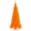 Orange Fir Lighted Artificial Fir Christmas Tree-37972093
