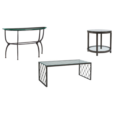 Ensemble de tables basses 3 pièces Metal Designs