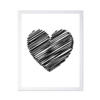 Silhouette de cœur