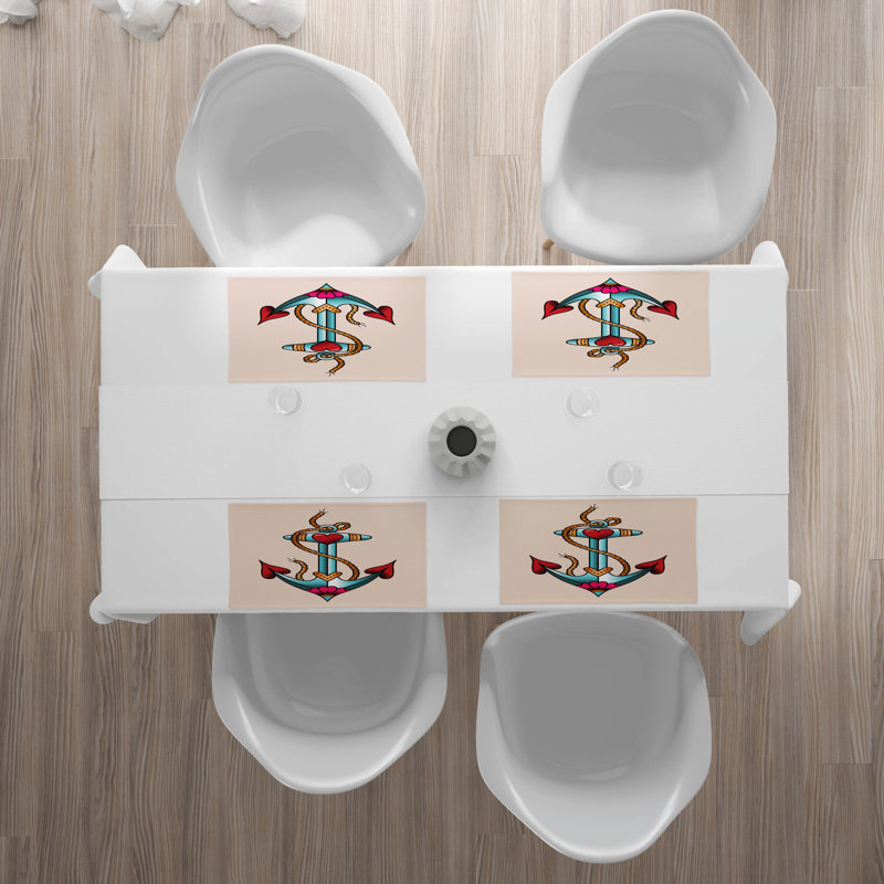 Polyester Nautical Rectangle Placemat