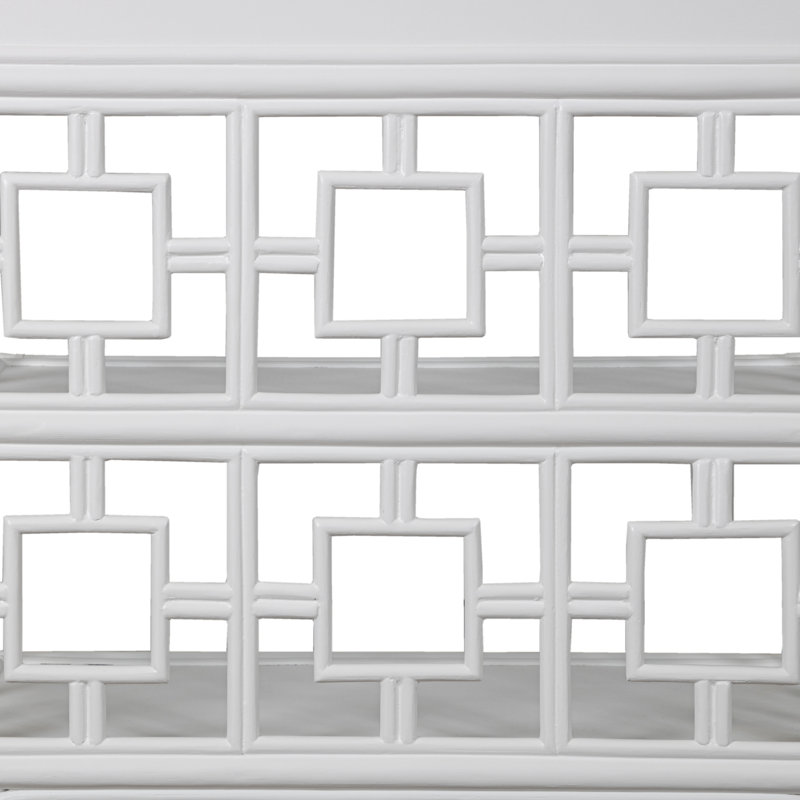 Sobe End Table, Bright White