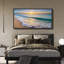 «Coastal Beach Tropical Beach Sunrise Ocean Waves», reproduction sur toile-98042456-111568137
