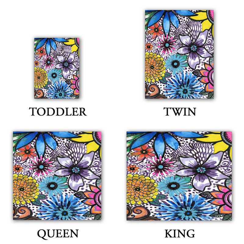  Housses de couette en microfibre Robin Mead, Housse de couette simple + 1 taie décorative stan