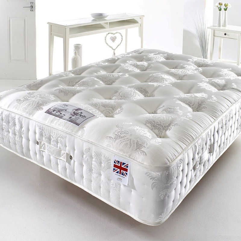 Cashmere 2000 Pocket Sprung Orthopaedic Firm 30cm Deep Mattress, Super King (6')