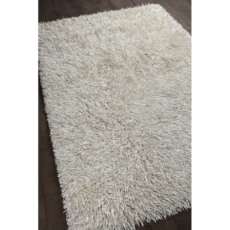 Tiris White Area Rug, Rectangle 7'9" x 10'6"