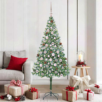 5.91' H Lighted Artificial Christmas Tree