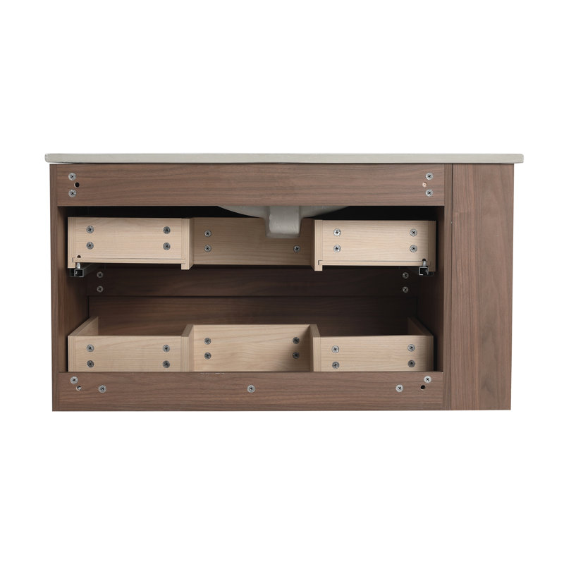 36"Wall Mounting Bathroom Vanity