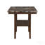 Table de bar brune