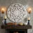 Bastia Round Medallion White 30"