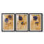 FLORAL Series LV III - Impression encadrée sur mesure de qualité supérieure - 3 pièces-1634151672-1634151673