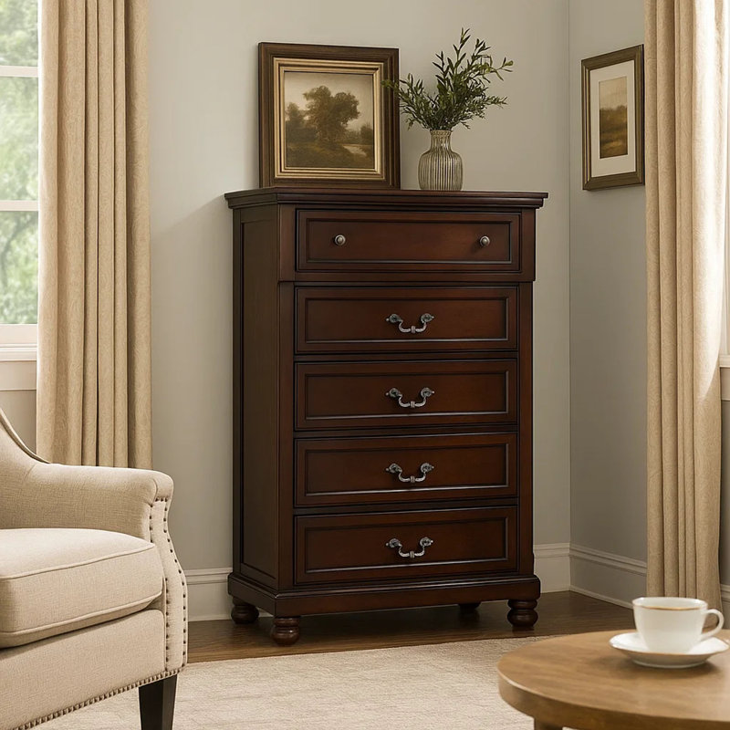 Labonte 39'' W 5 - Drawer Dresser