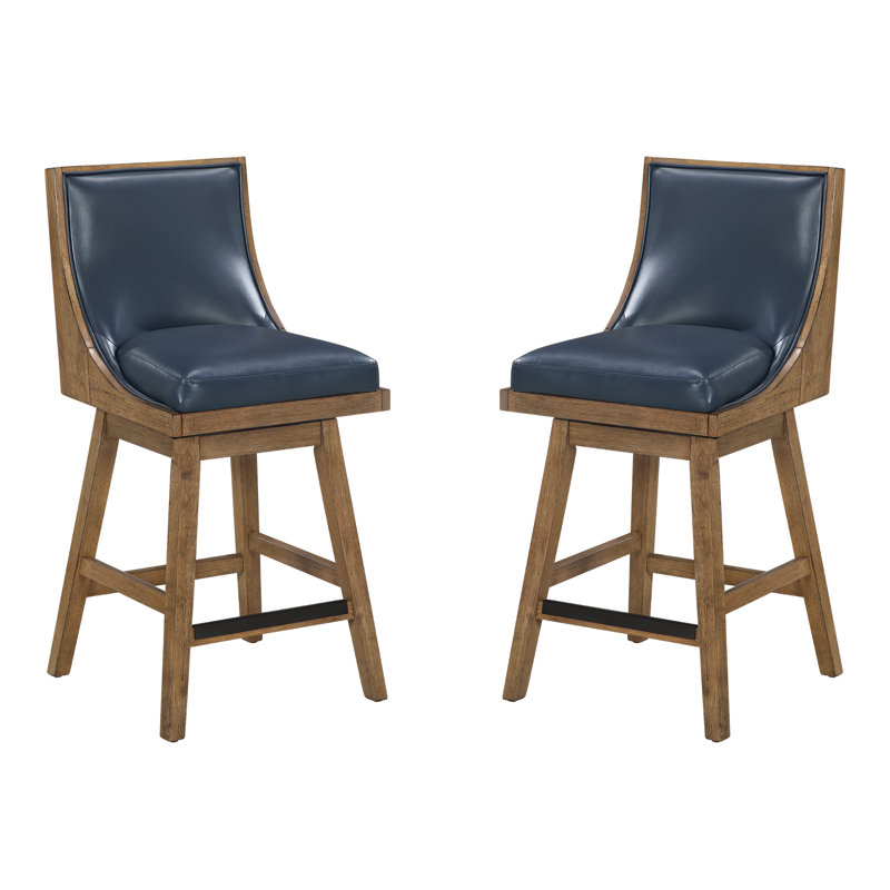 Tabouret de comptoir Darnel, Navy
