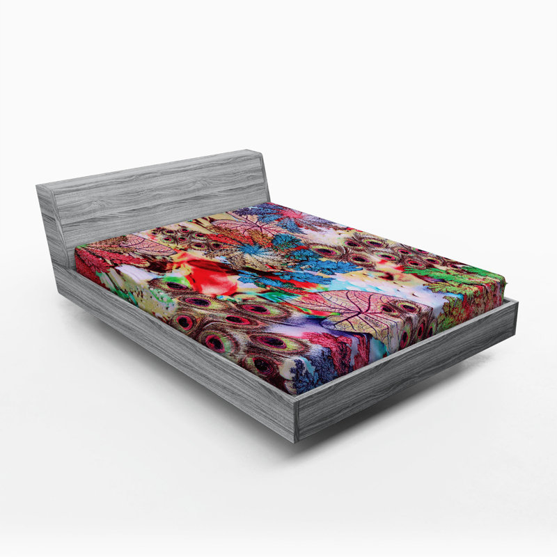 Drap-housse peacock, Grand