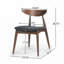 Chaise d'appoint rembourrée Drumnadrough-110820555-110820553