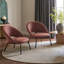 Fauteuil d'appoint Zurich brun