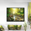 «Mountain Stream in Forest», reproduction de photo sur toile-802859875-802859880