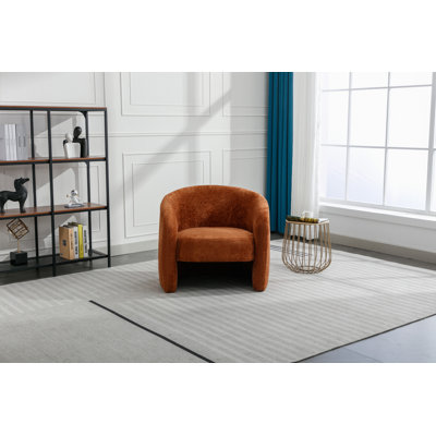 Upholstered Barrel Chair