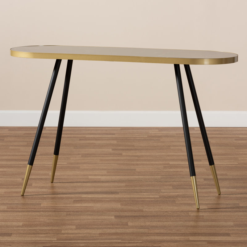 119cm Console Table, Black