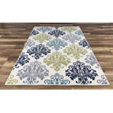 Keeble Floral Indoor / Outdoor Rug