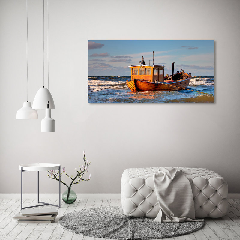 Fishing Boat - Wrapped Canvas Print