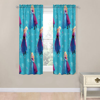 Paire de rideaux obscurcissant avec passe-tringle Frozen