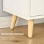 Gann 129.5cm H x 12.5cm W Particle Board Bookcase