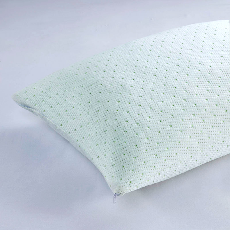 Shredded Memory Foam Pillow With Rayon From Bamboo Blend Cover
