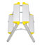 2 - Step Aluminum Lightweight Folding Small Step Ladder