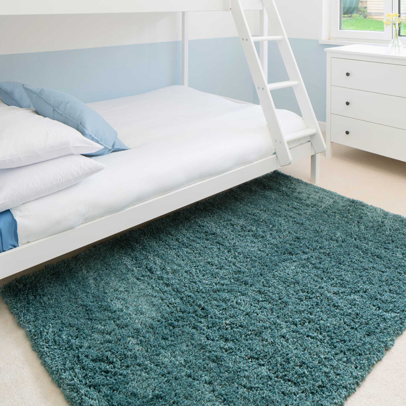 Anastin Solid Colour Shag Area Rug, Rectangle 160 x 230cm