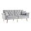 Comfy Couch, canapé capitonné avec 2 coussins et garniture cloutée-145552629-154708973