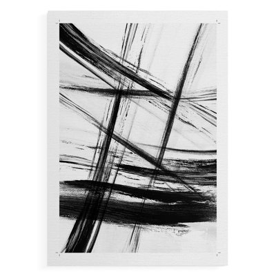 Organic Strokes -Canvas Print Only - NOT FRAMED