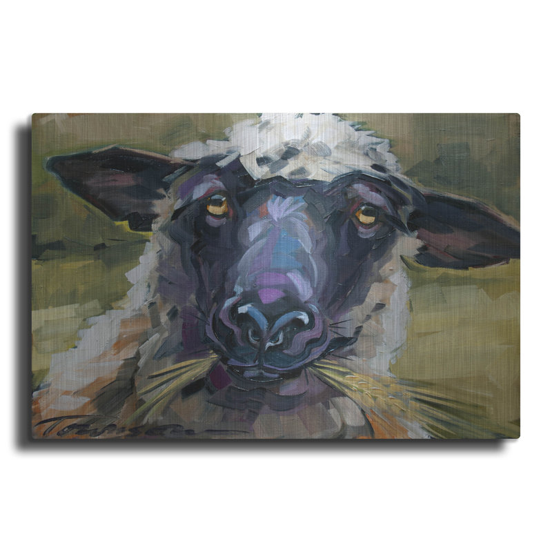 «Bless Ewe» par CR Townsend, H 16 po x l 24 po