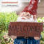 Statue de gnome «Welcome» Jodi Mooning-824273845