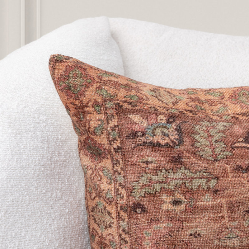 Medley Linen Blend Throw Pillow