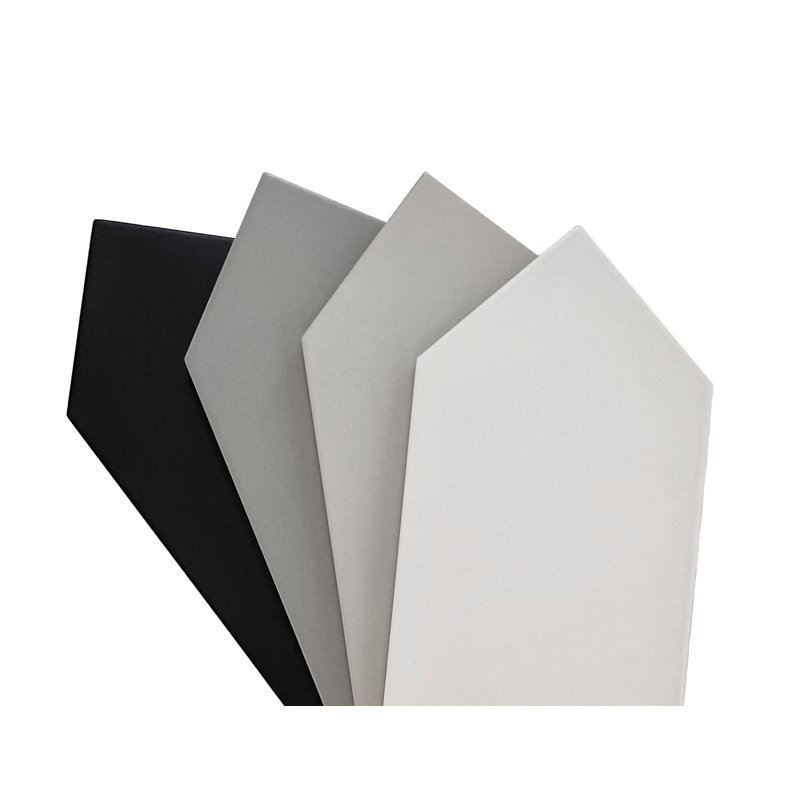 Paulson 4" x 12" Porcelain Wall Tile, Black