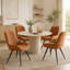 43.7cm H Polyester Upholstered Upholstered Back Side Chair-342036966