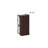 72" Curved Glass Door Bookcase-1853755243