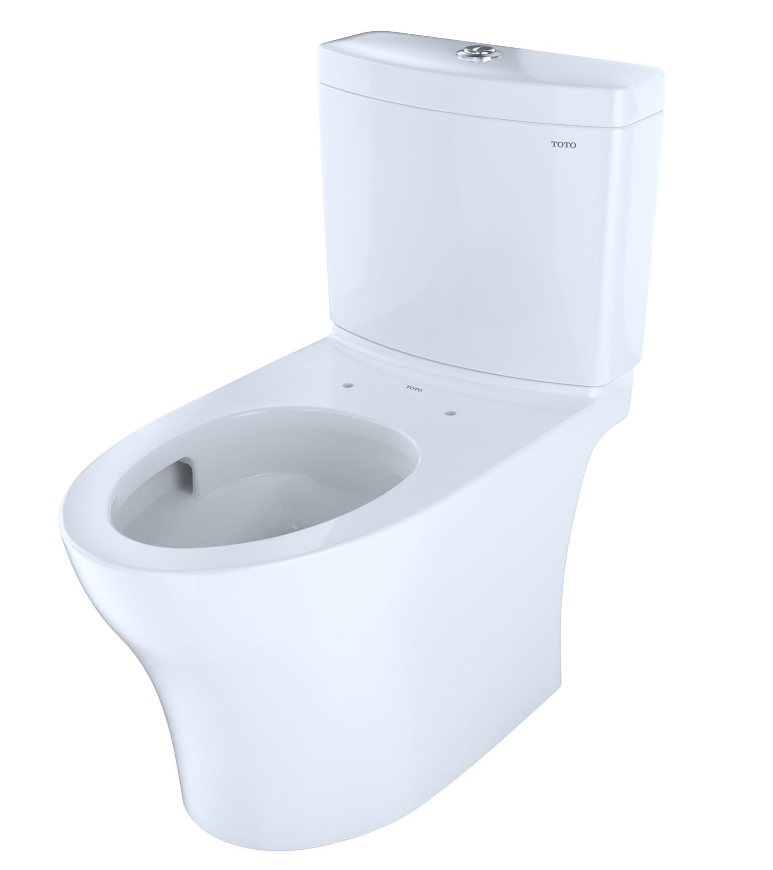 TOTO Toilette allongée deux pièces à double chasse avec chasse à haute  efficacité (siège non inclus) Aquia® IV et Commentaires - Wayfair Canada