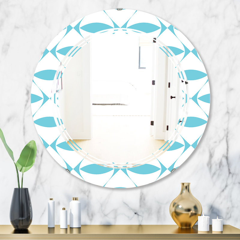 Miroir mural Triple C Abstract Design III, 31,5 po x 31,5 po