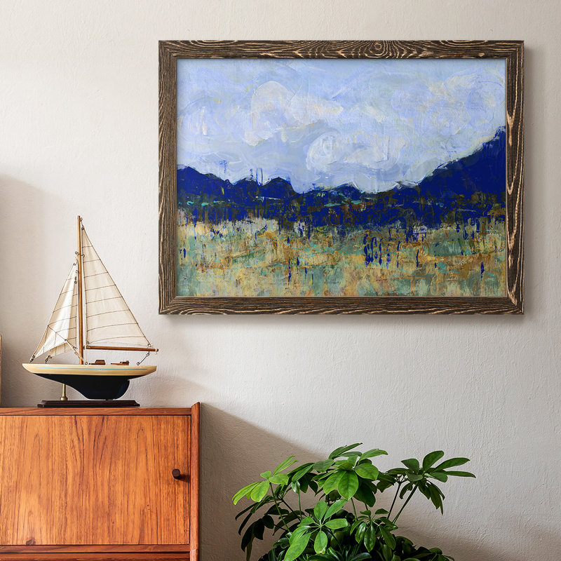 Altiplano II - Reproduction de photo sur toile simple, Noyer, H 18 po x l 26 po x P 1,5 po