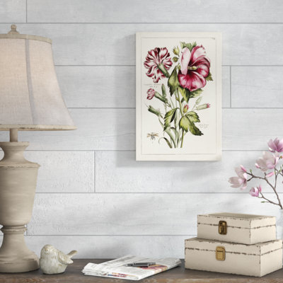 Pink Hibiscus - Print on Canvas