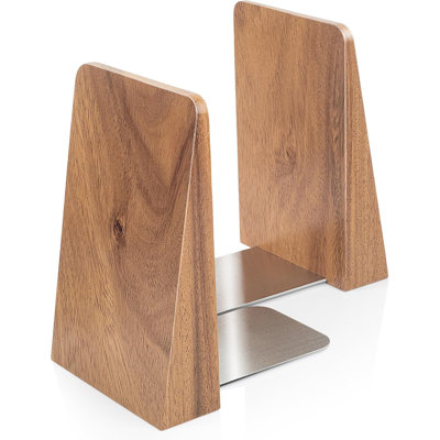 Walnut Handmade Heavy Duty Bookends