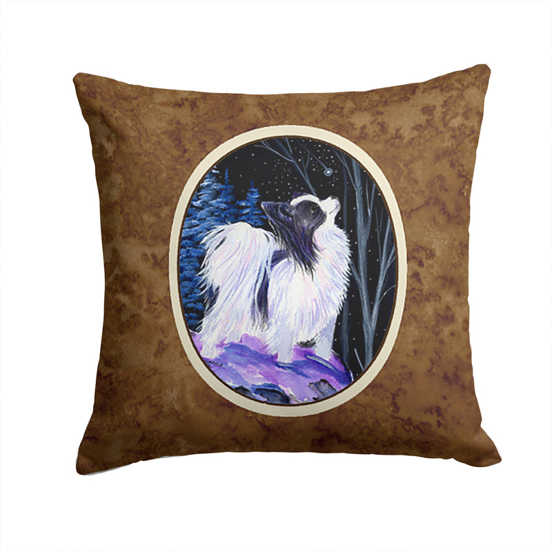 Coussin décoratif intérieur / extérieur Starry Night Papillion