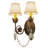 Antonia Steel Armed Sconce