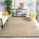 Seibold Natural Fiber Flat Weave Jute Solid Color Rug