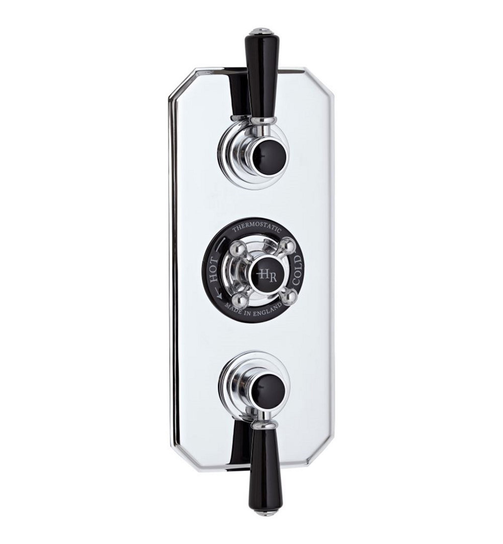 Topaz Triple Concealed Thermostatic/Diverter Shower Valve